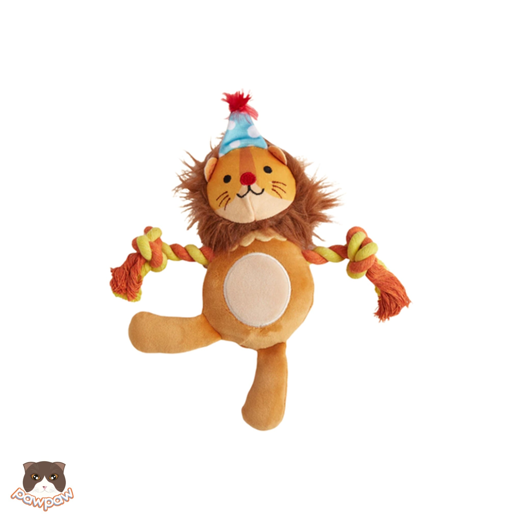  Đồ chơi dây thừng sư tử Fofos cho chó 