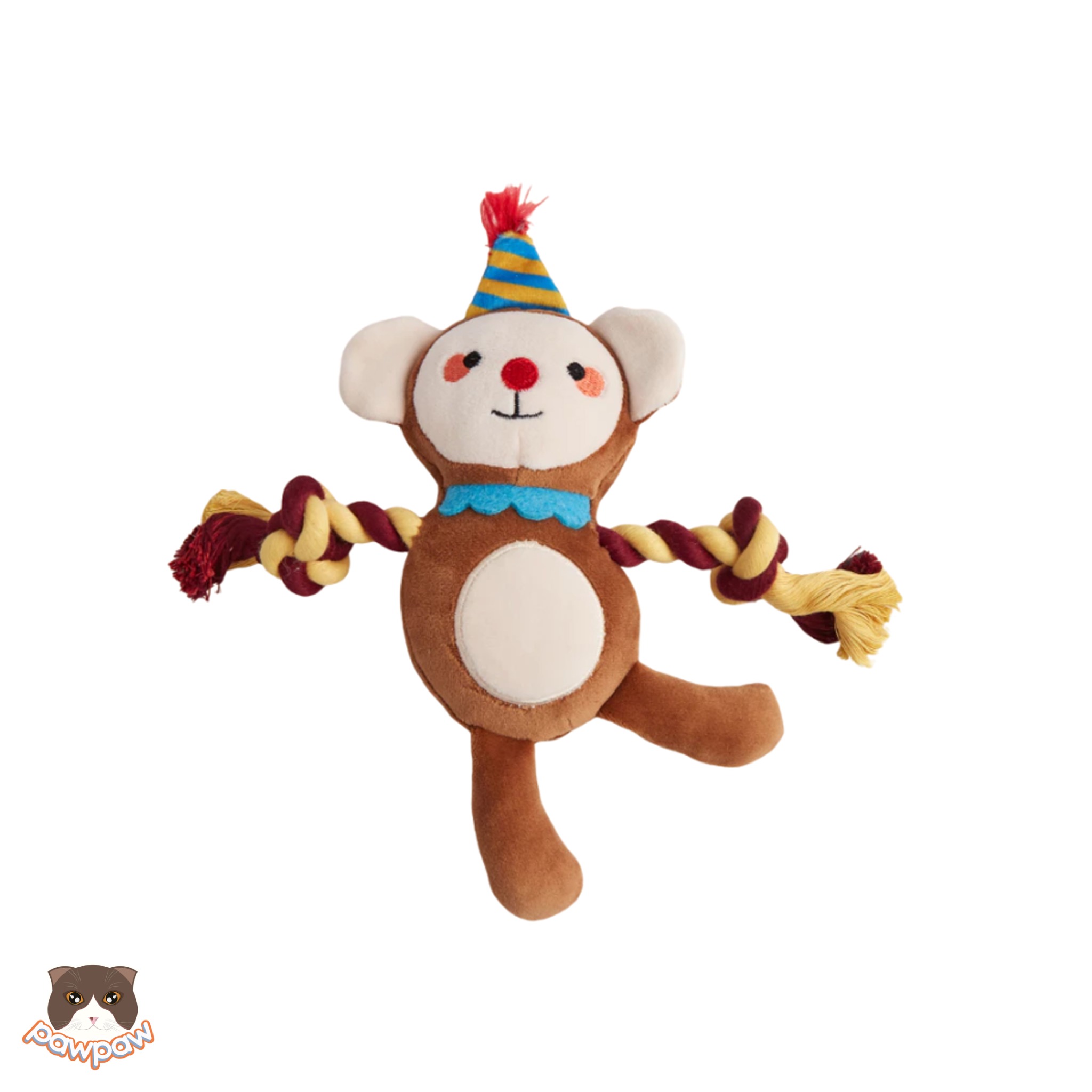  Đồ chơi dây thừng khỉ bông Fofos cho chó 