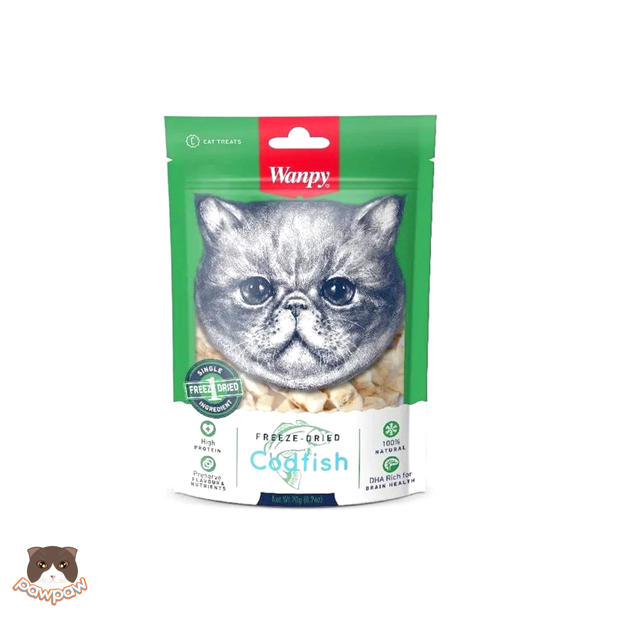  Thịt sấy Wanpy 20g cho mèo 