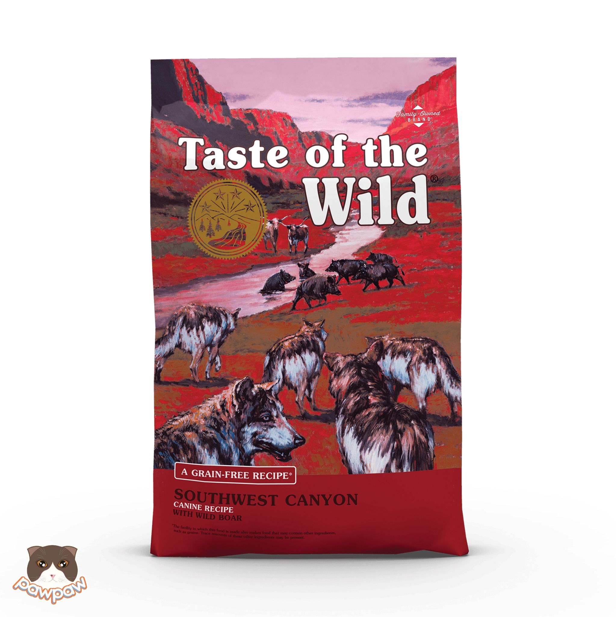  Hạt Taste Of The Wild Southwest Canyon heo rừng nướng 500g cho chó mọi độ tuổi 