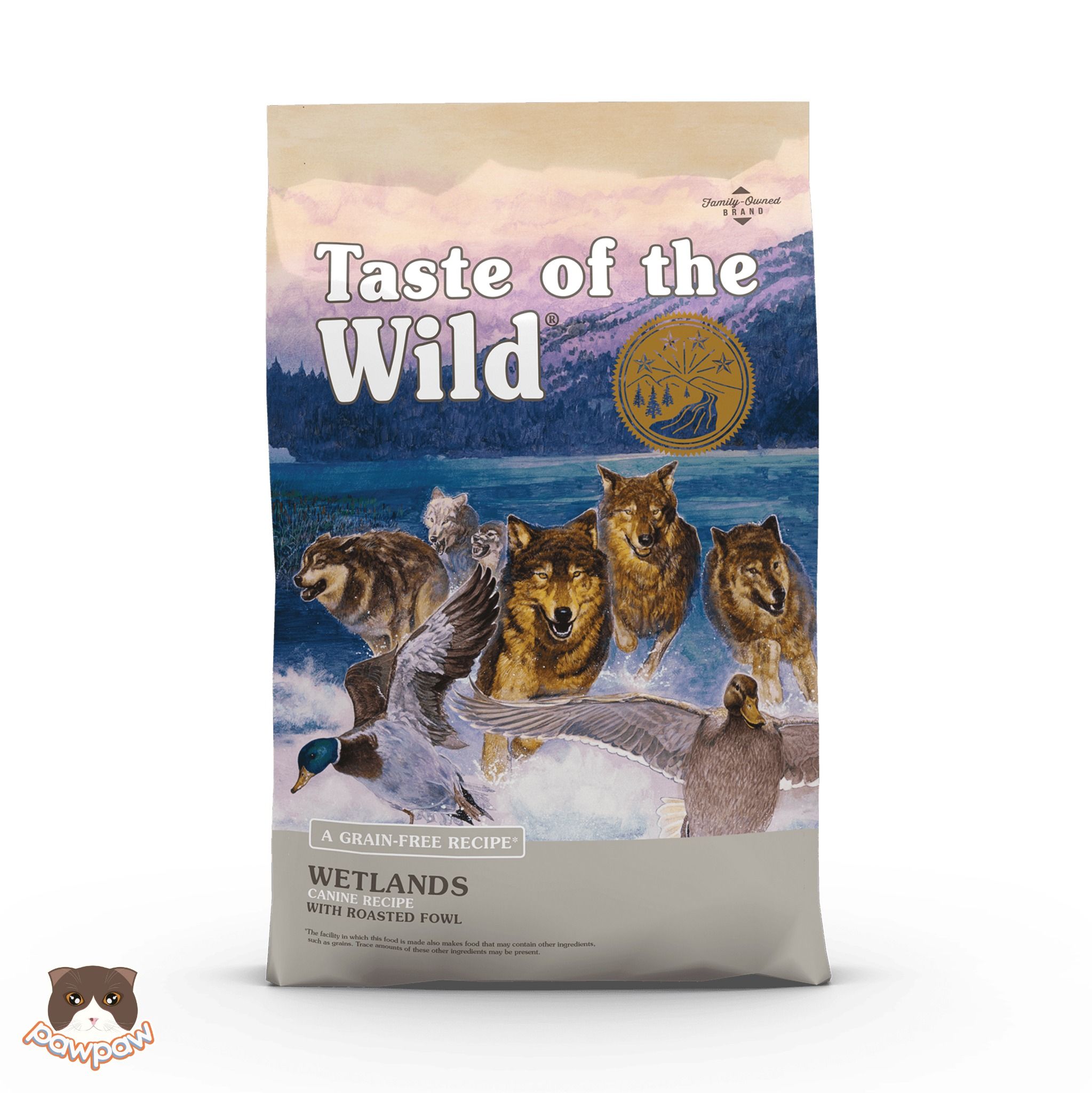  Hạt Taste Of The Wild Wetlands chim cút & vịt nướng 500g cho chó mọi độ tuổi 