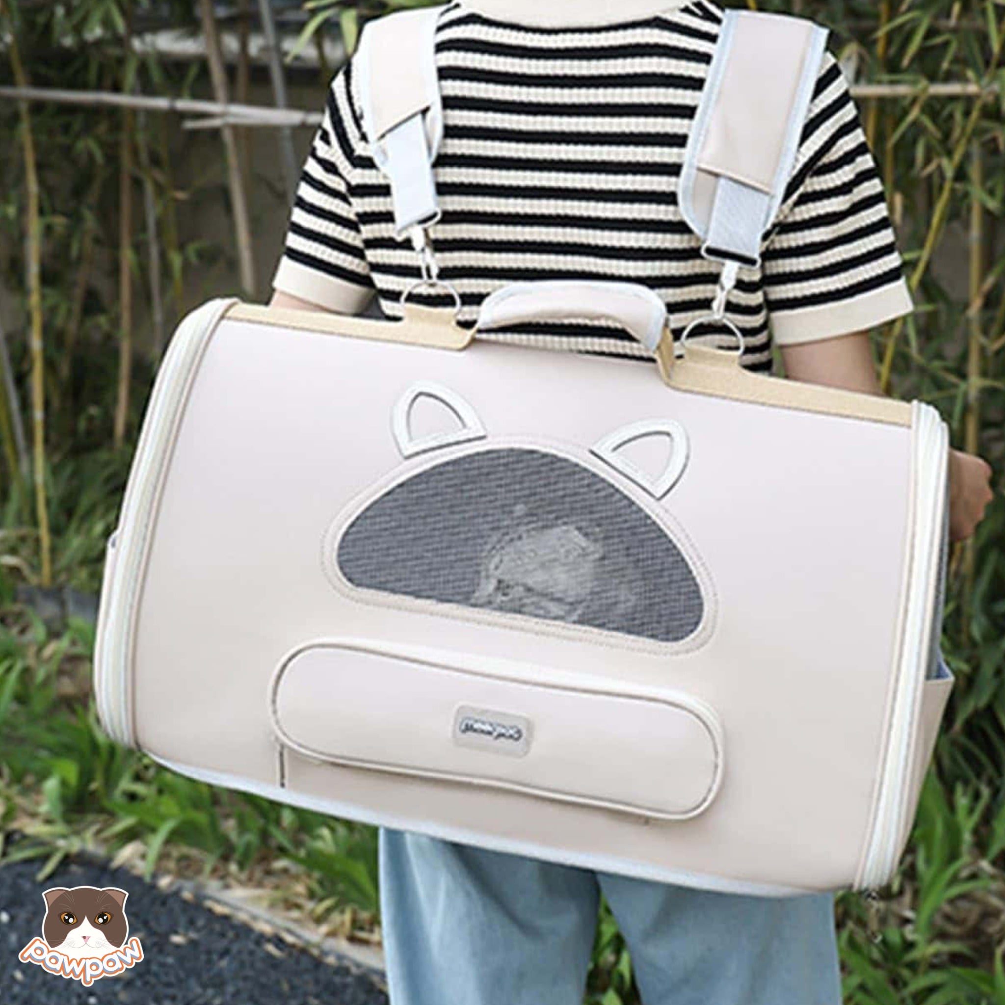  Balo dài hình mèo Moorpet cho chó mèo 