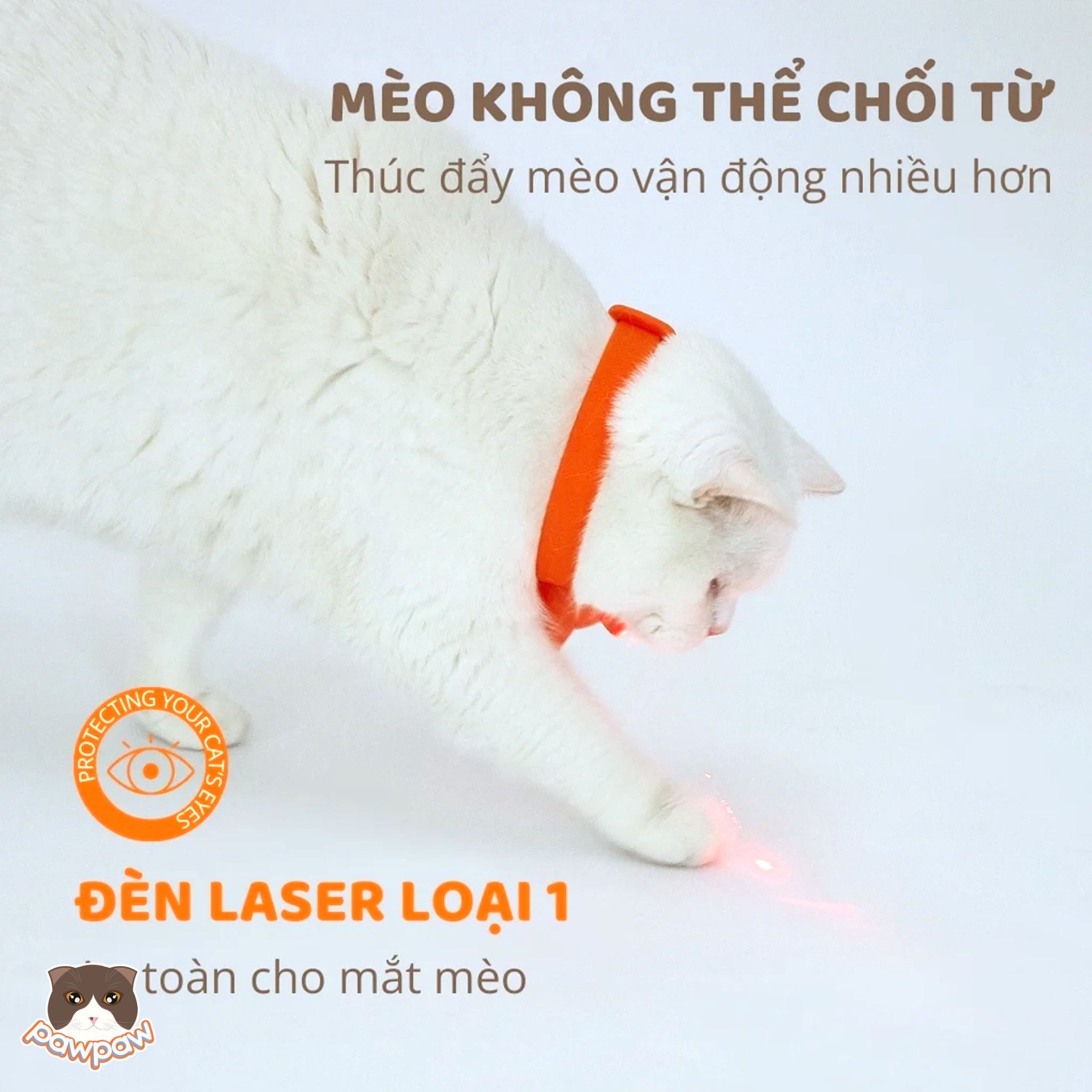  Vòng cổ đèn lazer FOFOS cho mèo 
