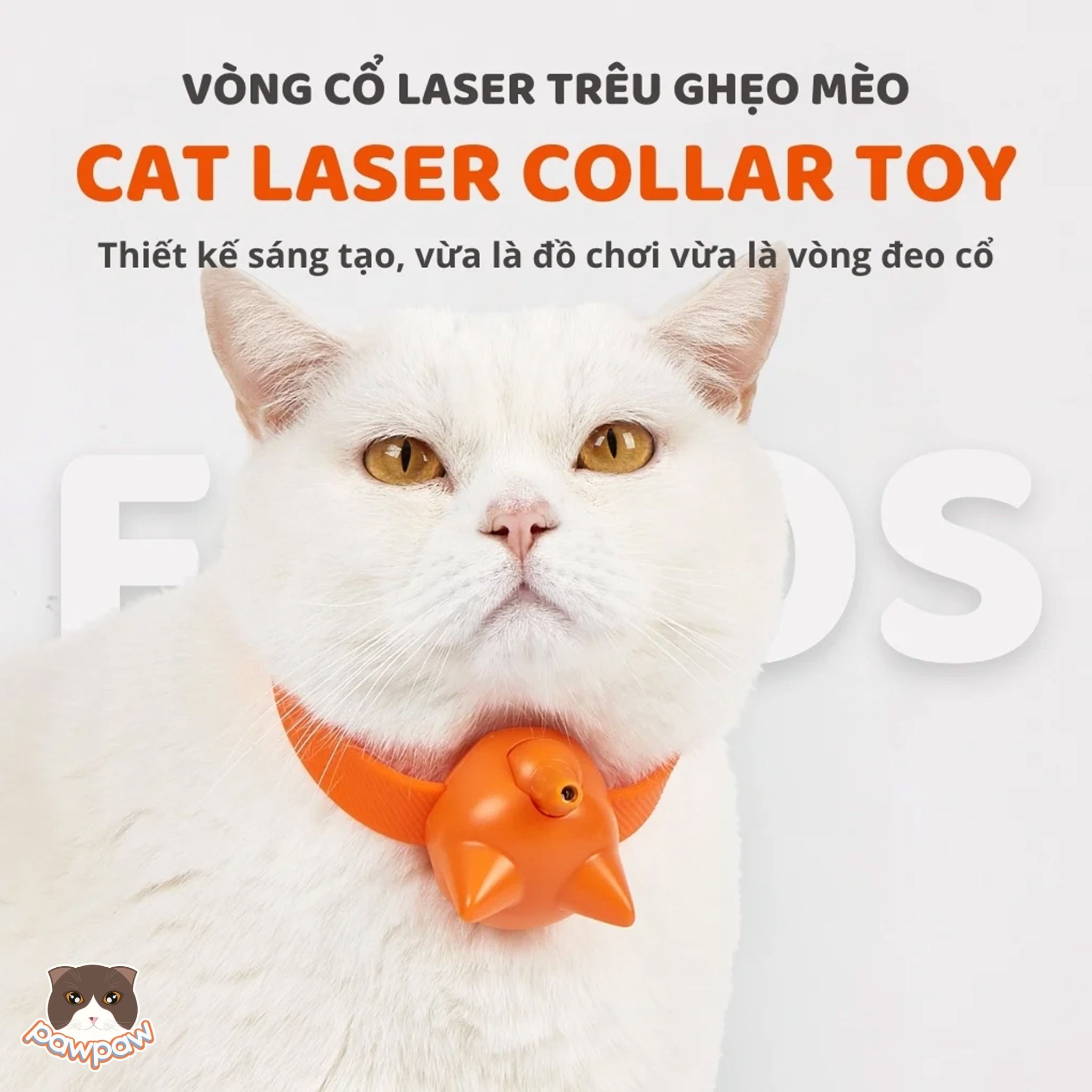  Vòng cổ đèn lazer FOFOS cho mèo 