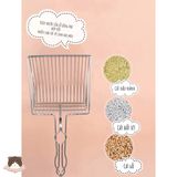  Xẻng inox xúc cát vệ sinh cho mèo 