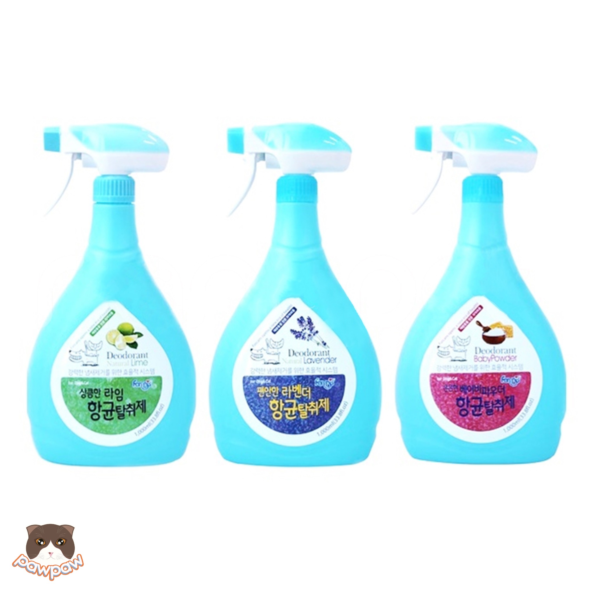  Xịt khử mùi Forcans 1L cho chó mèo 