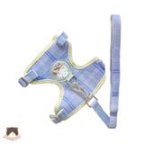  Yếm vải kèm dây dắt Taotaopet cho chó mèo 