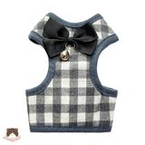  Yếm nơ kèm dây dắt cho chó mèo 