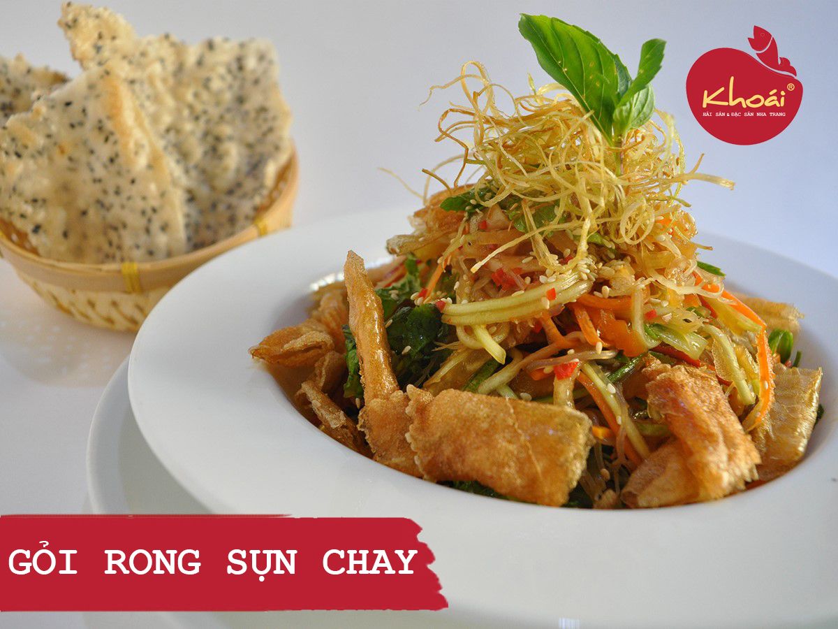  Gỏi Rong Sụn Chay - Cottonii Seaweed Salad 