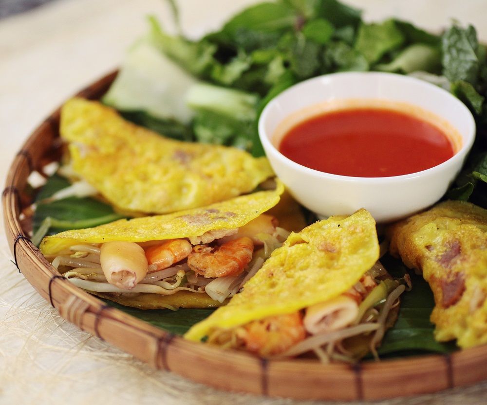  Bánh Xèo Nha Trang - Nha Trang Pancake  ( 4 cái) 