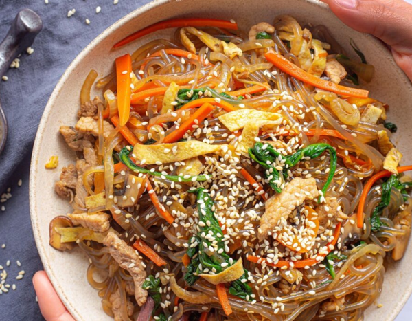  Miến Xào Chay - Stir-fried vegan vermicelli 