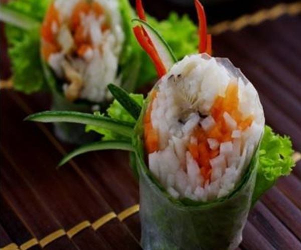  Bì cuốn chay - Rolls for Vegetarian 