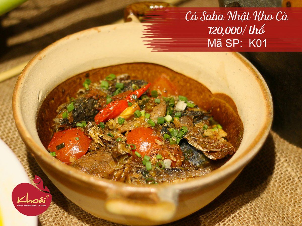  Cá SaBa Nhật Kho Cà - Braised Scomber japonicus With Tomato 