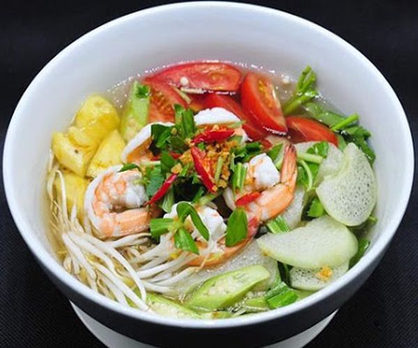  Canh chua Tép - Shrimp Vietnamese sour soup 