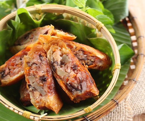  Chả Giò Ốc Biển - Ocean Snail Spring Rolls 