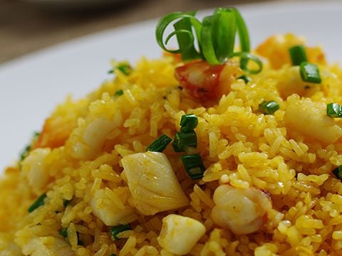  Cơm Chiên Tôm Mực - Seafood Fried Rice 