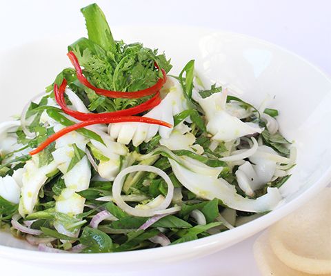  Gỏi Mực Wasabi - Squid & Wasabi Salad 