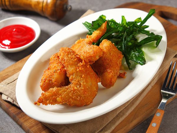  Cánh Gà Rán Bơ Tỏi - Chicken fried with butter and garlic 