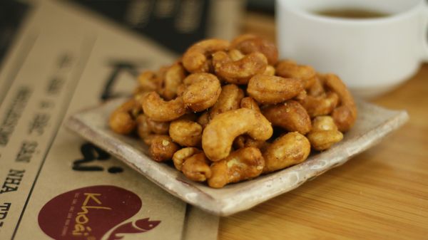  HẠT ĐIỀU VỊ BƠ TỎI 150GR - NHÀ HÀNG KHOÁI 