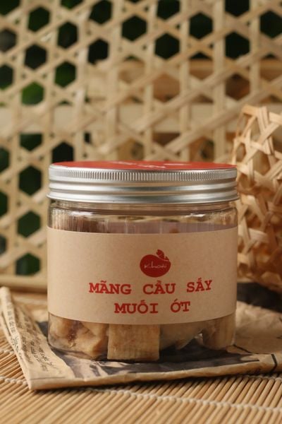  MÃNG CẦU SẤY MUỐI ỚT 150GR - NHÀ HÀNG KHOÁI 