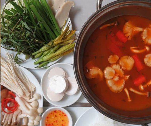  Lẩu Nấm Rau Củ Chay - Vegetarian Hot Pot 