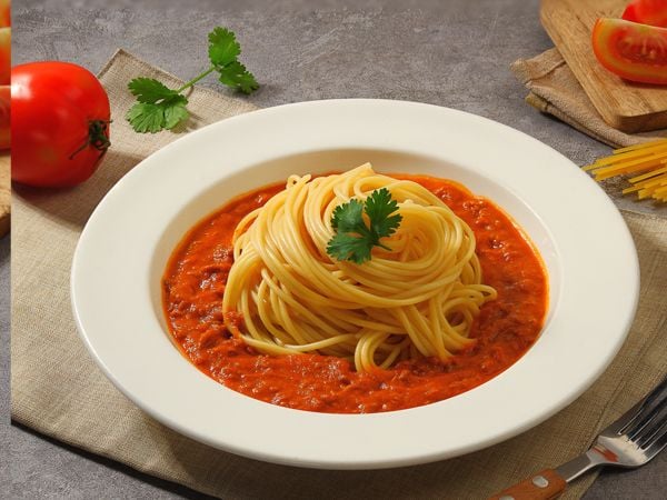  Mỳ Ý Sốt Bò Bằm - Beef sauce spaghetti 