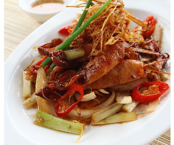  Mực Chiên Nước Mắm - Squid Fried With Fish Sauce 