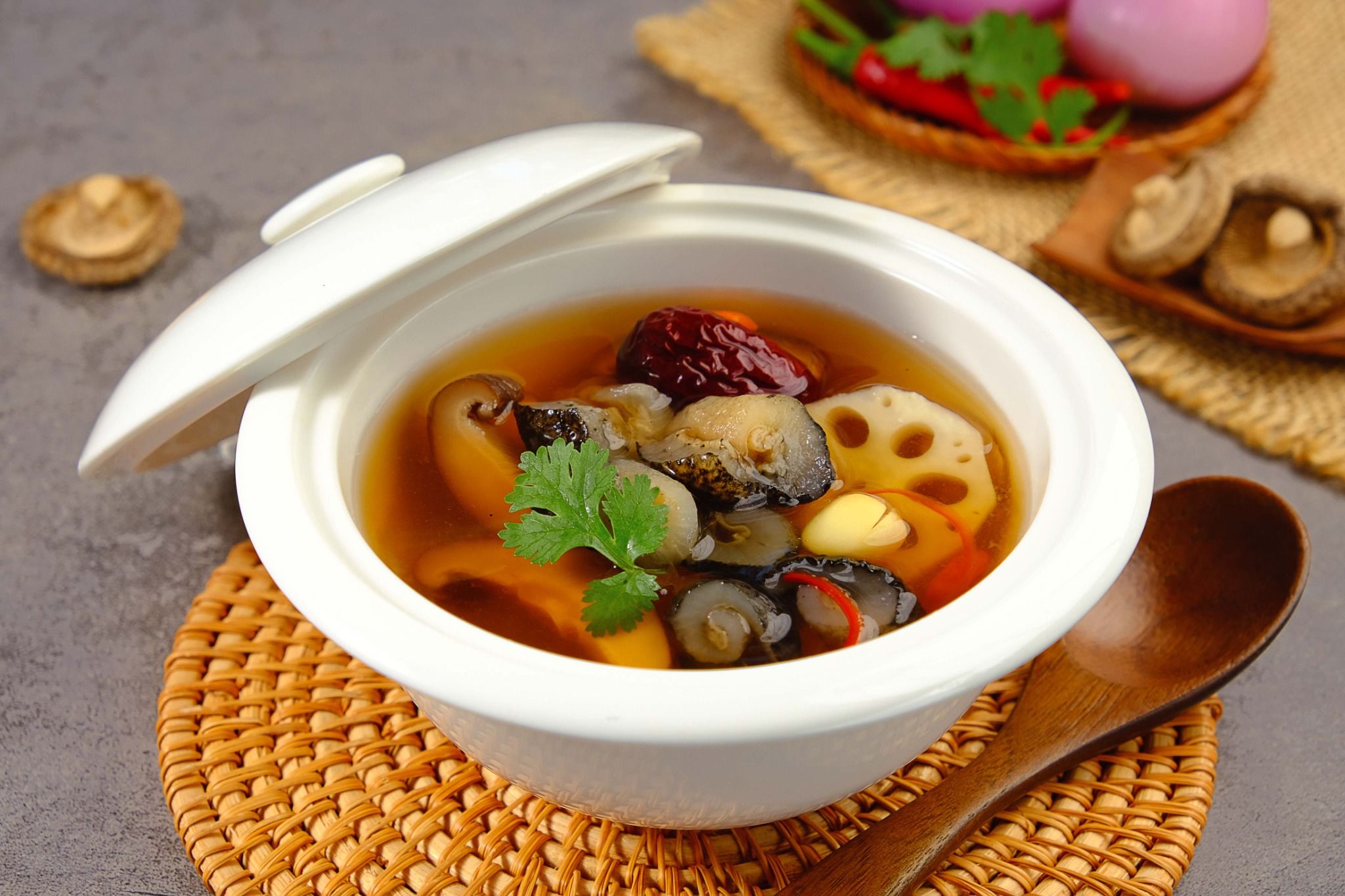  Soup Hải Sâm - Sea ​​Cucumber Soup 