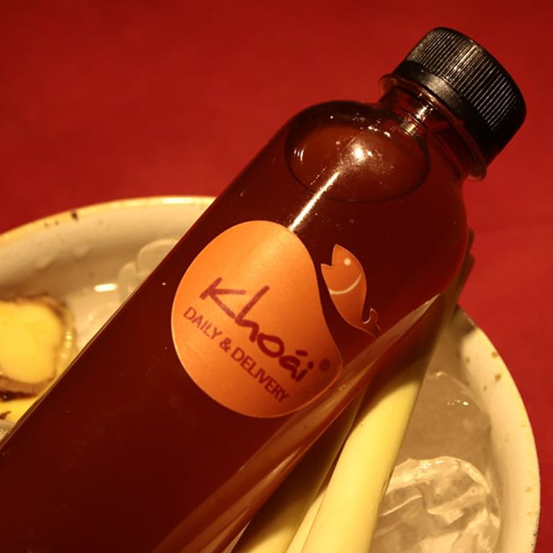  Trà Sả Gừng (chai) - Ginger Lemongrass ice tea ( bottle) 