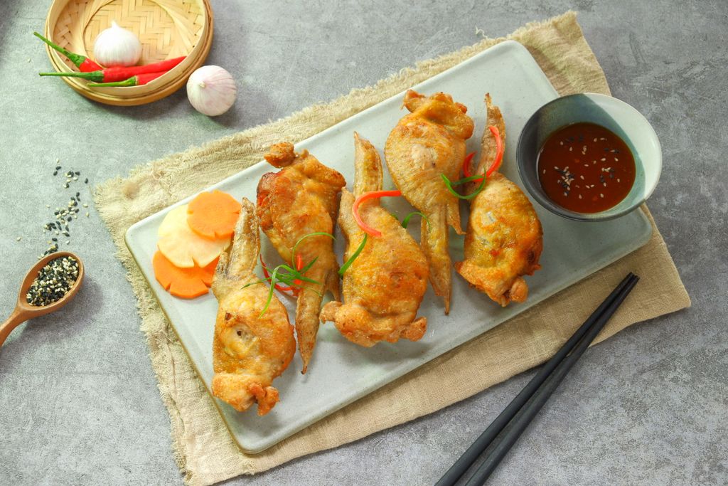  Cánh Gà Chả Tôm - Prawn Paste Chicken Recipe 