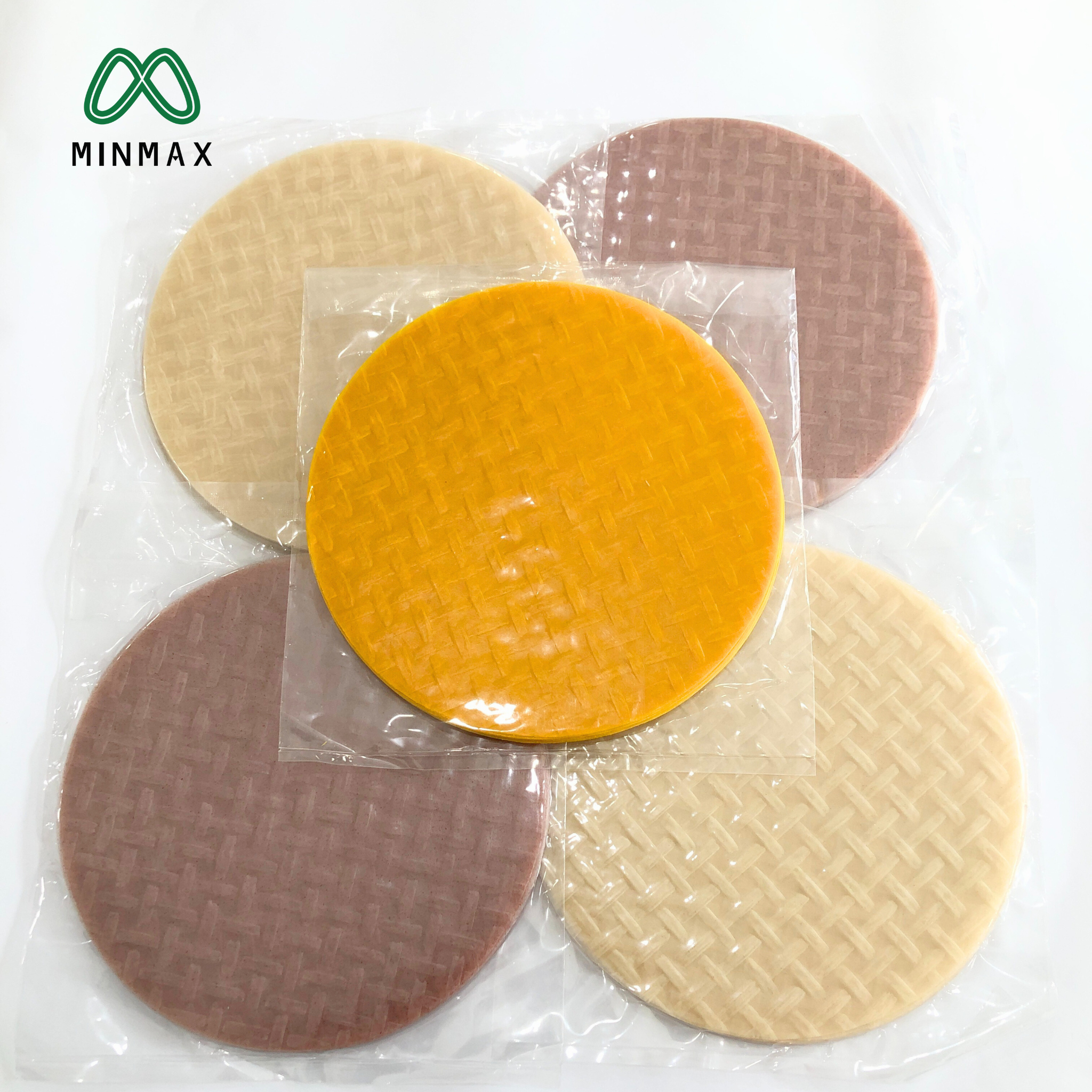  Organic Rice Paper (White / Brown / Purple / Tumeric) - For Roll 