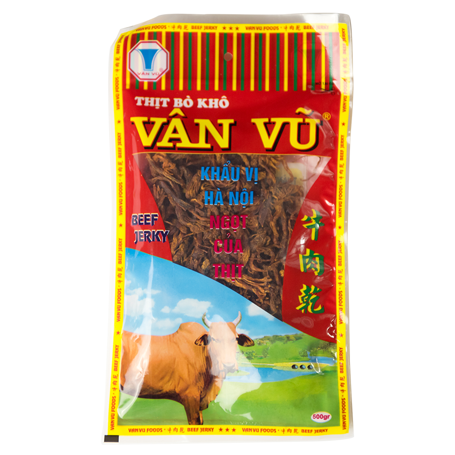  Bò khô Vân Vũ - Sợi 500g 