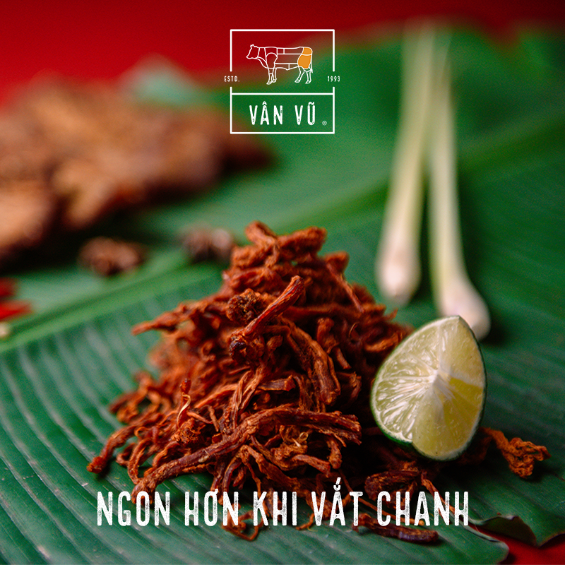  Bò khô Vân Vũ - Sợi 500g 