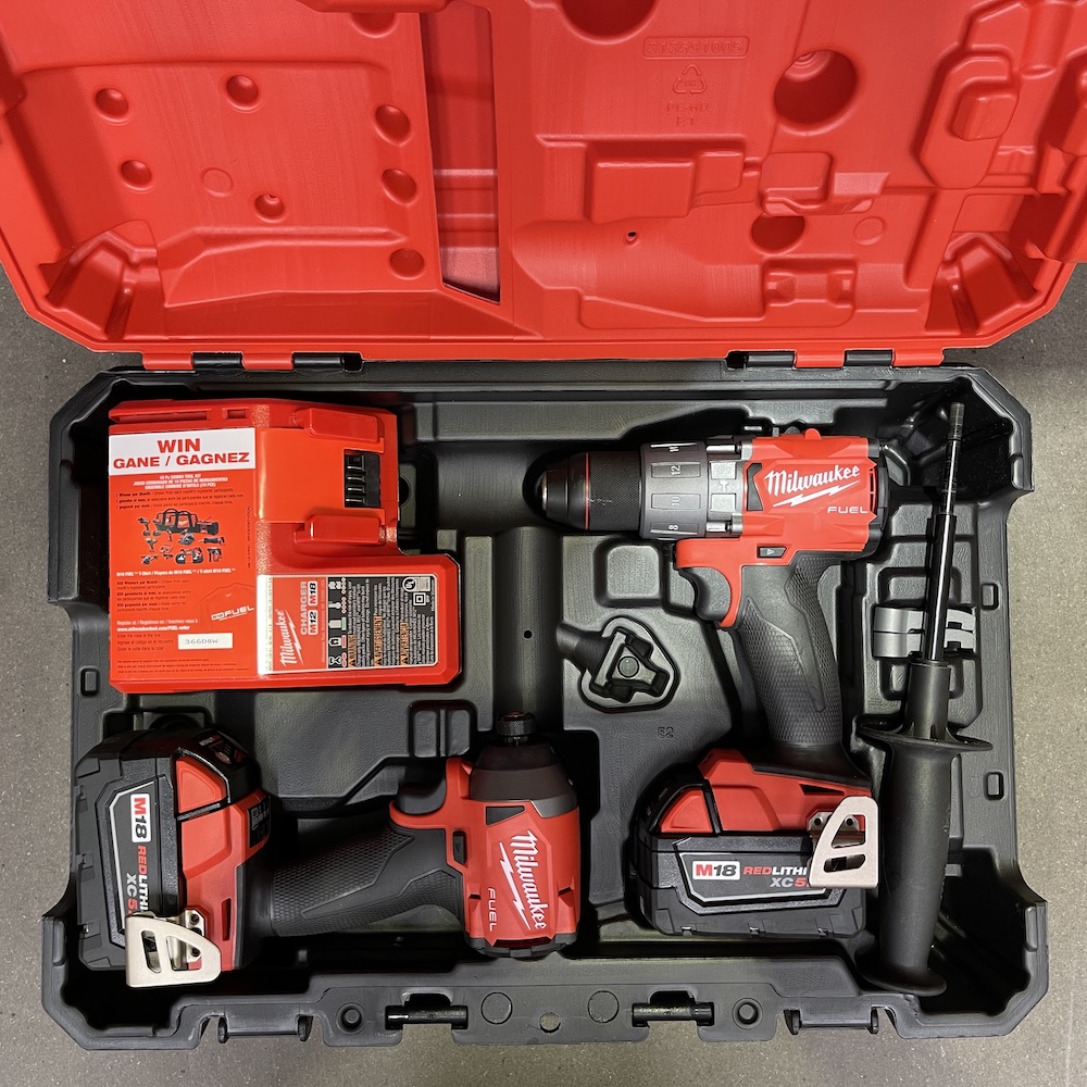 Set máy khoan và vặn vít Milwaukee M18 2997-22 Gen 3 (USA)