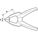 Kẹp gỗ lò xo chữ A, bằng nhựa Bessey dòng XC