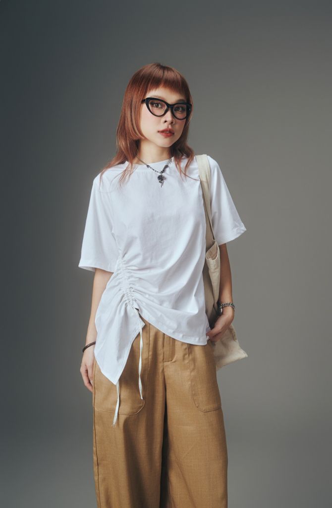  Sena Top - Áo thun rút dây 