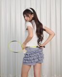  Chic Skort - Quần váy vải khắc hoa dập nổi với chi tiết ruffle 