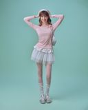  Swan Mini Skirt - Chân váy lưới 