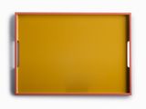  ITM - Lacquer Rectangular Tray S Curry & Rosewood 