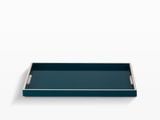 ITM - Lacquer Rectangular Tray S Blue Sand 