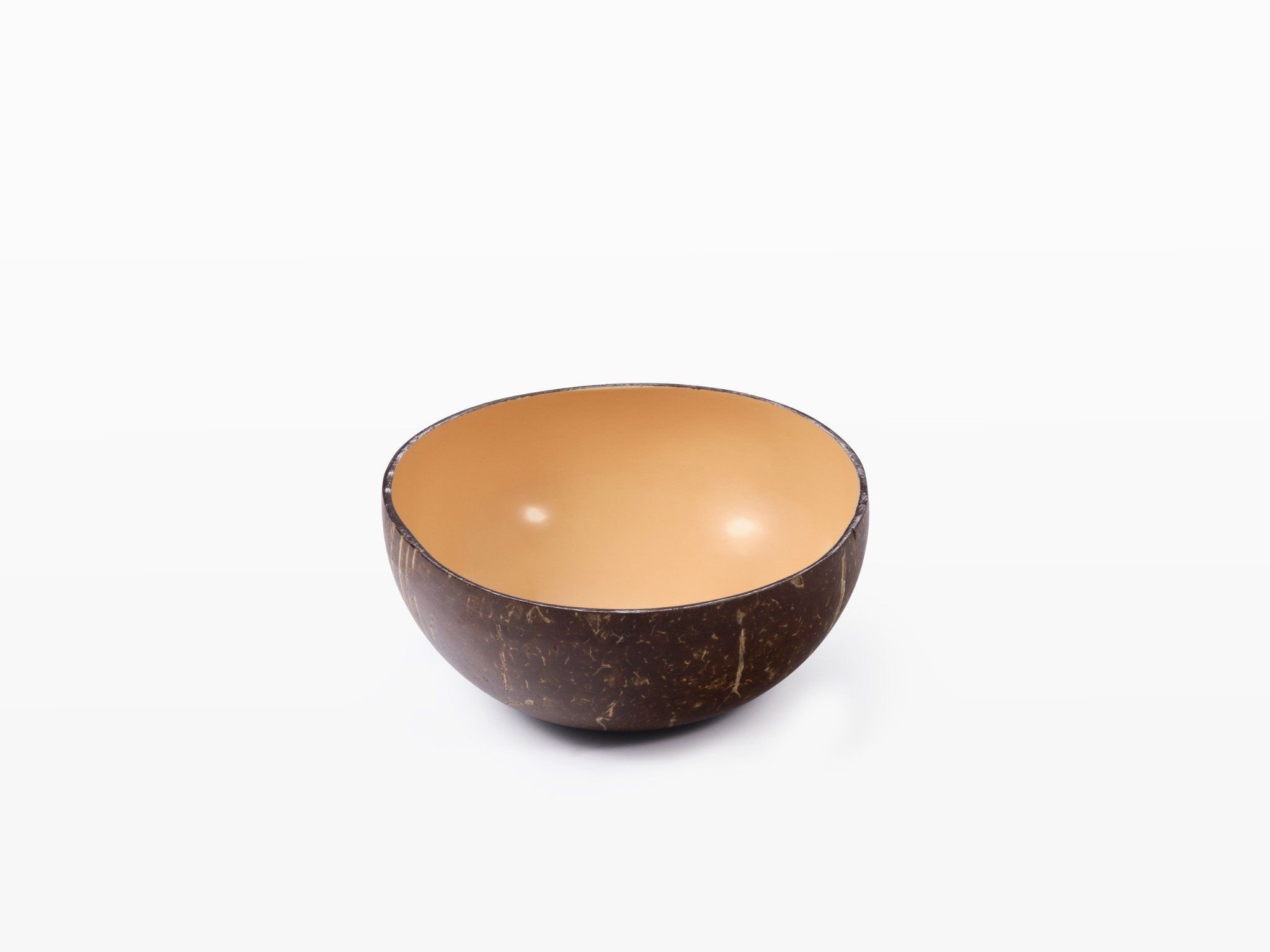  ITM - Lacquer coco bowl Peach 