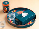  ITM - Lacquer Tissue Box Blue 