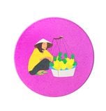  ITM - Round Coaster Fruits Seller 