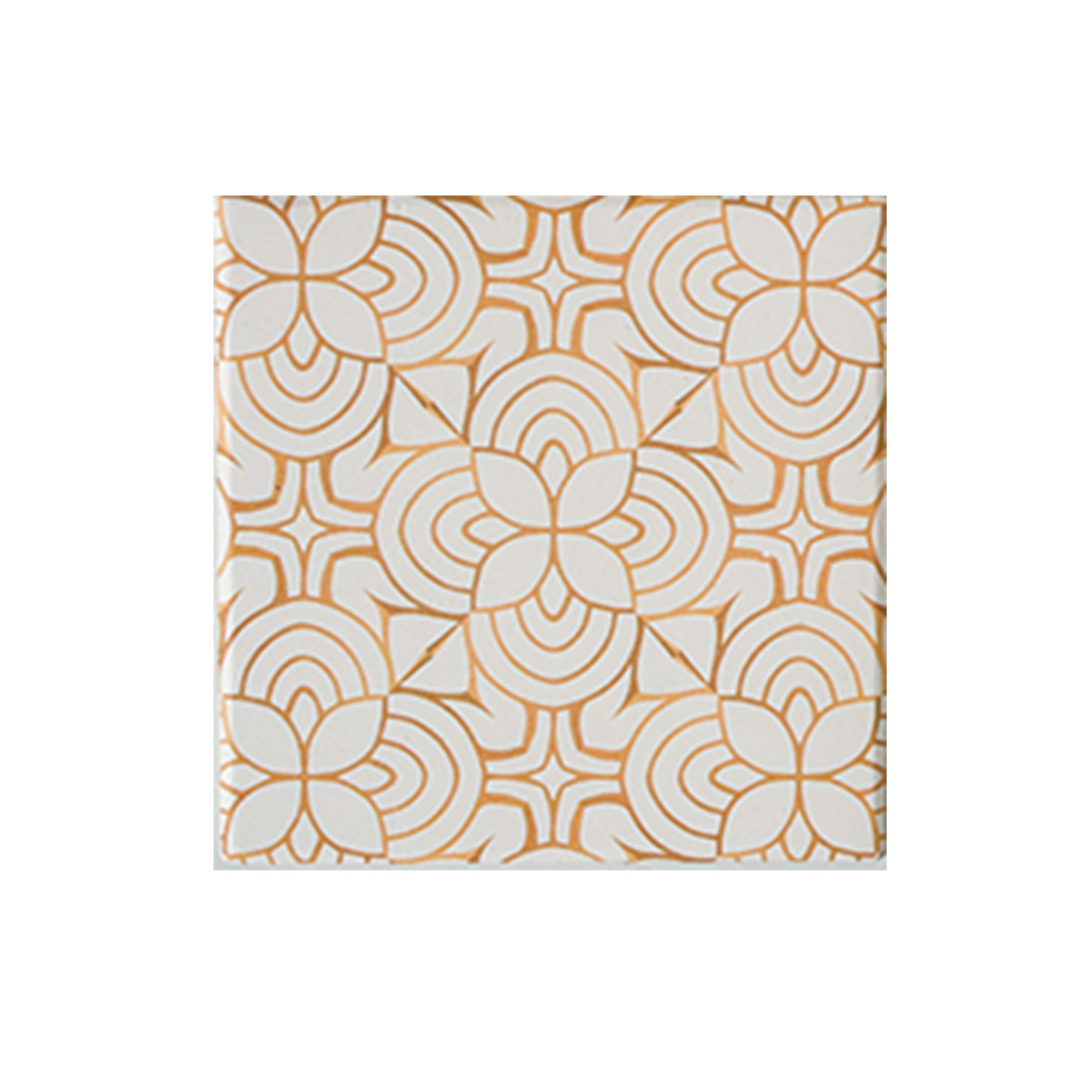  Ceramic Logo Pattern Coasters 