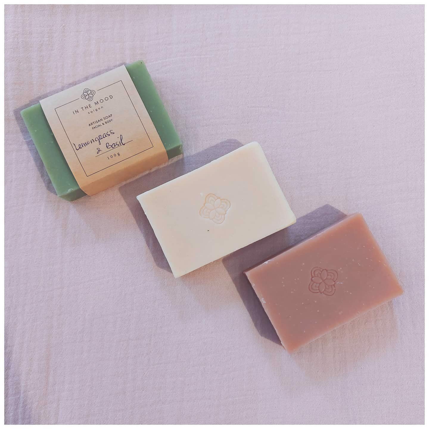  Lemongrass & Basil Soap Bar (100g) 