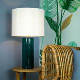  Lacquer Table Lamp Blue 