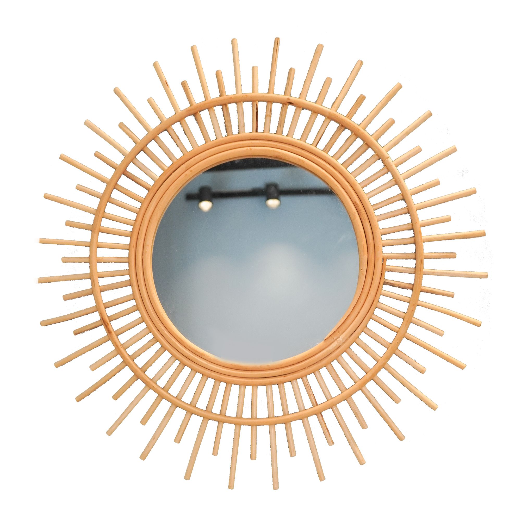 Bamboo Sun shape Mirror 