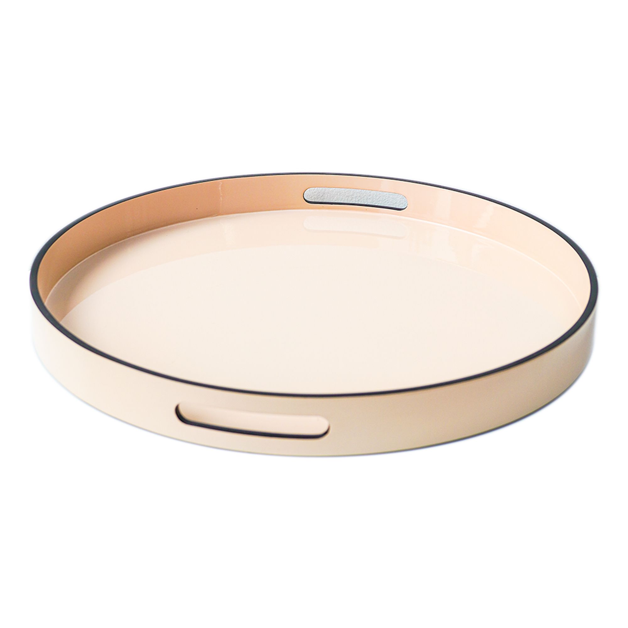 Lacquer Round Large Tray Sand Light Green In The Mood Saigon Lacquer Round Large Tray Sand Light, Round Lacquer Tray Large