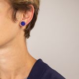  Earrings Indigo Blue 