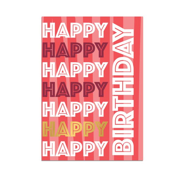  ITM - Wishing Card - Happy Birthday 3 